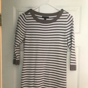 Banana republic 3/4 sleeve sweater dress